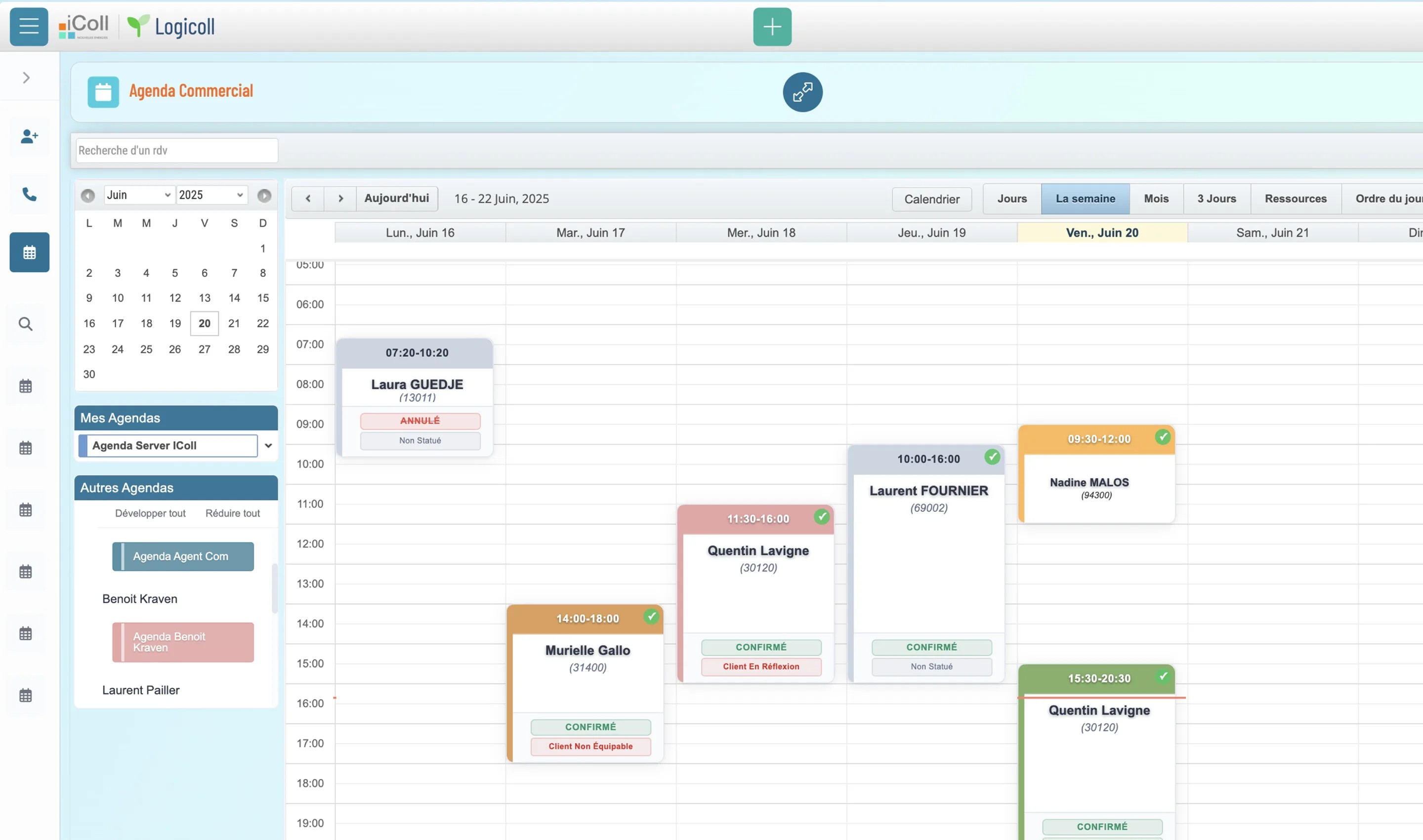 visuel icoll crm agenda visuel icoll crm agenda